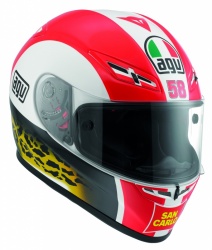 Casque intégral racing GP-Tech Special Simoncelli Tribute