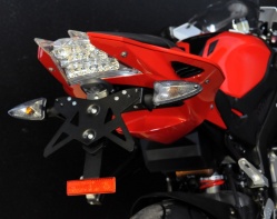 Kit protection et support plaque arrière TBR pour BMW S 1000 RR 2012