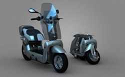 Scooter électrique pliable XO2 par Xor Motors