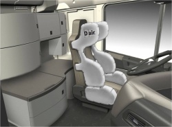 Sièges Dainese/Iveco munis d'airbags D-air