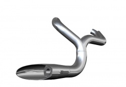 Silencieux Akrapovič Softail pour Harley Davidson Fat boy