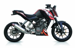 Silencieux Scorpion et CRD pour KTM 125 Duke