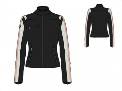Veste BMW cuir Club pour femme