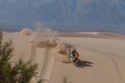28ème victoire d'étape de Cyril Despres sur le Dakar - Crédit photo : Frédéric Le Floch / DPPI