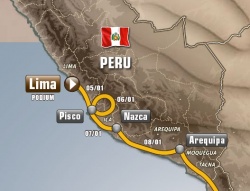 Dakar 2013 : les étapes péruviennes dévoilées