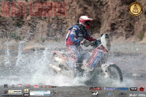 Dakar : fracture et abandon pour Matt Lagrive