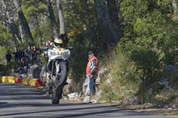 Denis Bouan lors du Dark Dog Moto Tour 2008