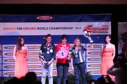Ludivine Puy sur son dernier podium