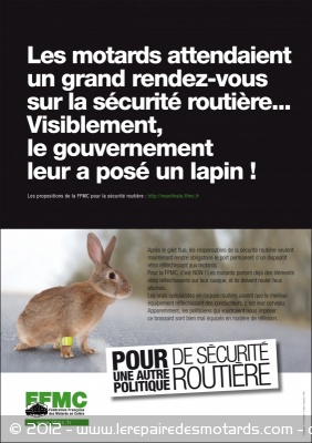 La FFMC s'affiche contre le port obligatoire du brassard