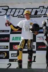 FSBK : Robin Anne Champion de France Moto3 - Crédit photo : Photopress
