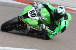 Da Costa s'impose dans la course 2 à Dijon-Pernois - Crédit photo : Kawasaki