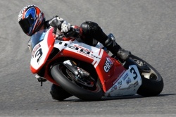 FSBK : Muscat prend la 2ème place de la seconde course - Crédit photo : Eric Selis