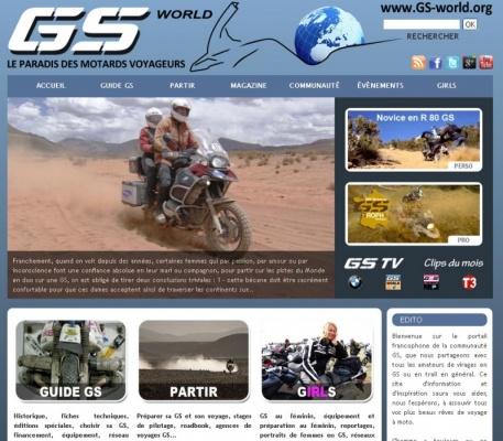 GS-World : le site communautaire des GSistes voyageurs