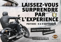 Le Harley-Davidson Experience Tour se rend à Poitiers