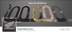 Honda dépasse les 100.000 fans sur Facebook