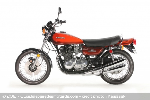 La première moto de la série Z