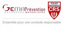CRS GEMA Prévention au Tour de France 