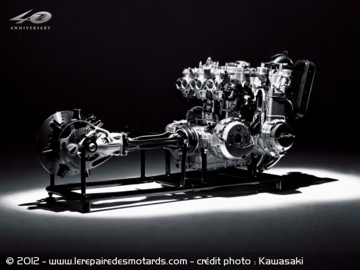 Motorisation de la Kawasaki Z1300 de 1978
