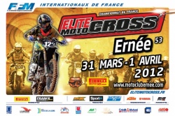 Championnat de France Elite MX : 4ème épreuve à Ernée le 1er avril