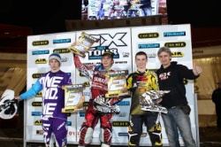 Gaëtan Le Hir reçoit le trophée de l'espoir