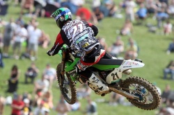Gautier Paulin retrouve le chemin du podium - Crédit photo : Kawasaki
