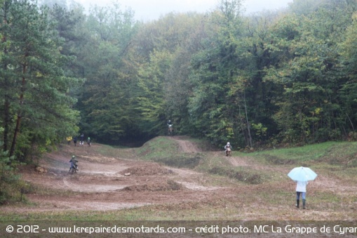 Le circuit de Tursac - Crédit photo : Moto-club La Grappe de Cyrano