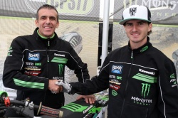 Jean-Jacques Luisetti et Christophe Pourcel