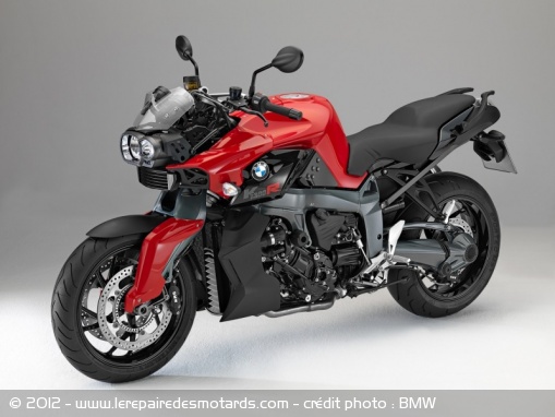 BMW K1300R Racing red/Sapphire Black metallic