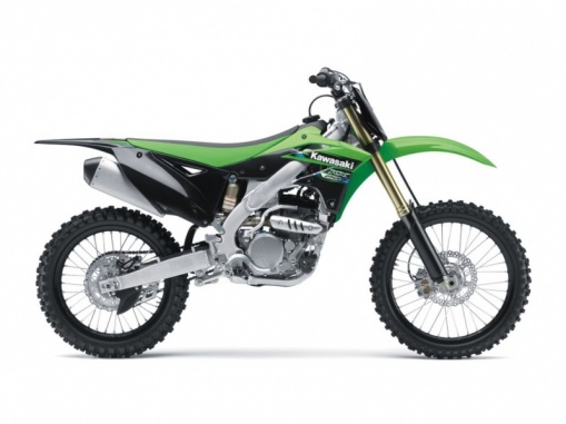 Nouvelle Kawasaki KX250F 2013 côté