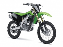 Nouvelle Kawasaki KX250F 2013 de face