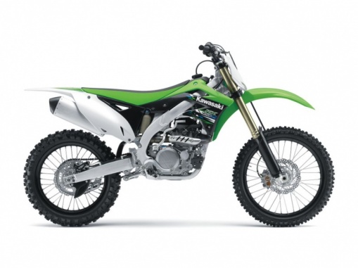 Nouvelle Kawasaki KX450F 2013 côté
