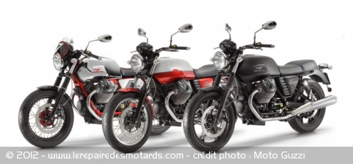 Moto Guzzi V7 Racer, Special et Stone