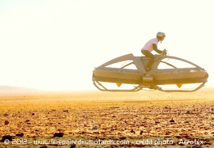 Hoverbike : la moto volante prend vie