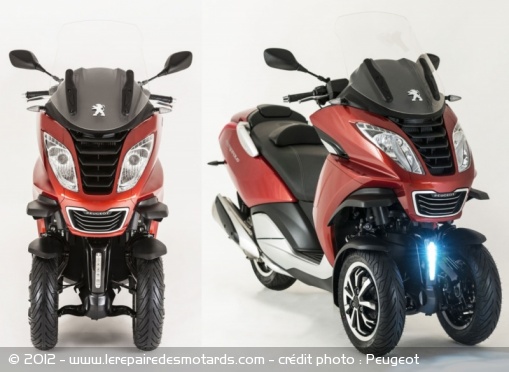 Nouveauté 2013 : scooter 3-roues Peugeot Metropolis