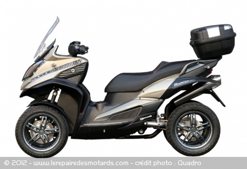 Nouveauté 2013 : scooter 4-roues Quadro Parkour 350