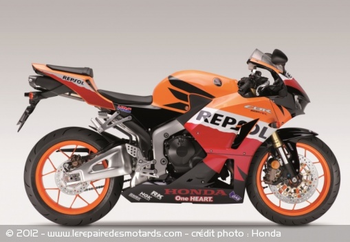 Nouveauté 2013 : sportive Honda CBR 600 RR