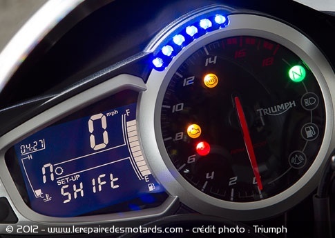 Nouveauté 2013 : sportive Triumph Daytona 675