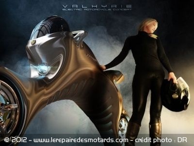 Valkyrie, la moto inspirée de la Porsche 911
