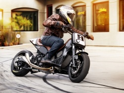 Yamaha TMax Hyper Modified par Roland Sands
