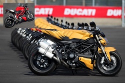 La nuit de la Ducati Streetfighter 848 le 1er mars
