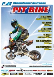 Ouverture du Championnat de France de Pitbike les 21 et 22 avril à Granges-Gontardes