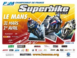 Ouverture du FSBK au Mans le 31 mars