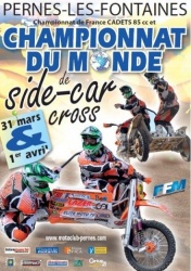 Ouverture du mondial de Side-Car cross à Pernes le 1er avril