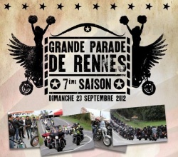 7ème Grande Parade Harley-Davidson de Rennes