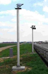 Installation des premiers radars « vitesse moyenne »