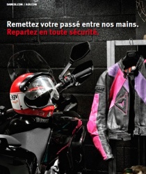Remise de -20% pour la reprise des vêtements usagés chez Dainese