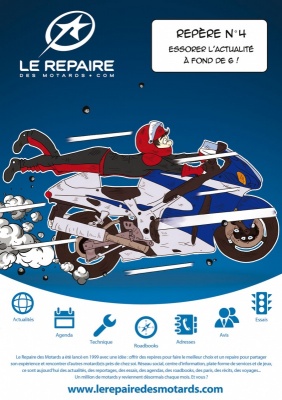 Saga publicitaire Le Repaire des Motards - Repère 4