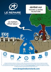 Saga publicitaire Le Repaire des Motards - Repère n°8