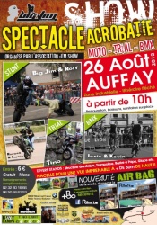 Spectacle acrobatique BigJim Show le 26 août à Auffay