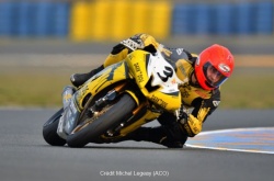 Louis Bulle signe le meilleur chrono des Supersport - Crédit photo : Michel Legeay ACO